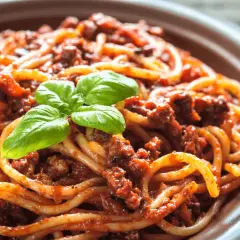 Odkryj tajemnice idealnego spaghetti bolognese – włoski przepis