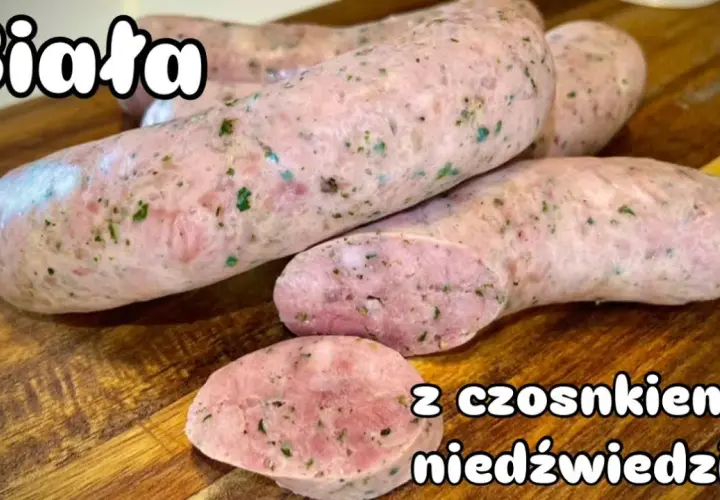 Wyjątkowy przepis na kiełbasę z czosnkiem niedźwiedzim, której nie zapomnisz