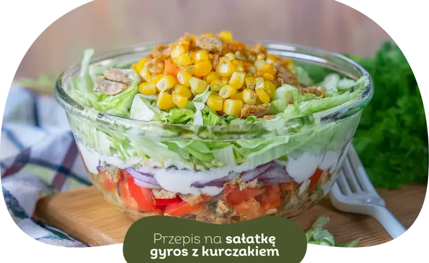 Sałatka gyros co po kolei – idealny przepis na pyszną sałatkę