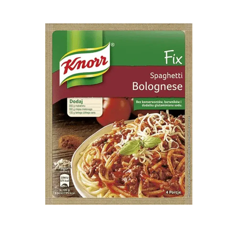Zdjęcie Spaghetti Knorr: łatwy przepis na pyszne danie bez konserwantów
