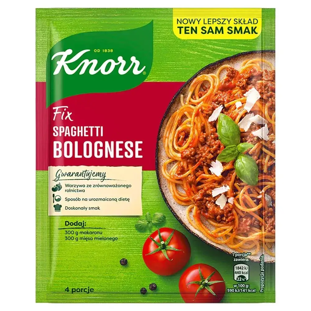Zdjęcie Spaghetti Knorr: łatwy przepis na pyszne danie bez konserwantów